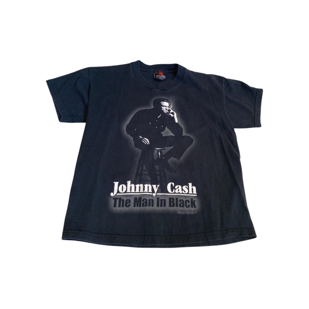 Jhonny Cash “The Man in Black” 2004 kids vintage music tee